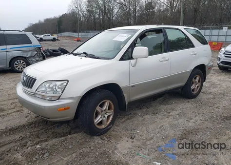 2003 Lexus Rx 300 from USA, damaged, VIN JTJGF10U430159577